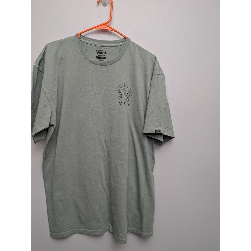 D4 Vans Dice & Skull Men's Classic Fit T-Shirt Size XL